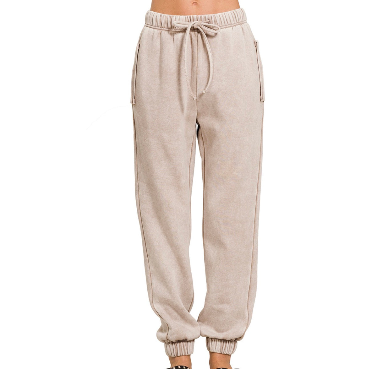 Acid Wash Fleece Sweatpants